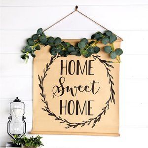 Farmhouse Paper Scroll Wall Hangings